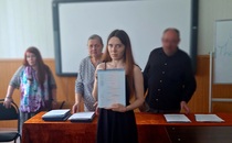 Вручение дипломов выпускникам кафедры ФОИДиЛТ