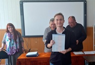 Вручение дипломов выпускникам кафедры ФОИДиЛТ