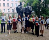 Вручение дипломов выпускникам кафедры ФОИДиЛТ